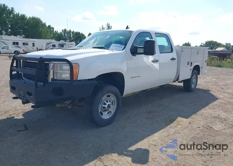 2011 GMC Sierra 2500Hd Work Truck из США, поврежденный, VIN 1GD12ZCL0BF219948